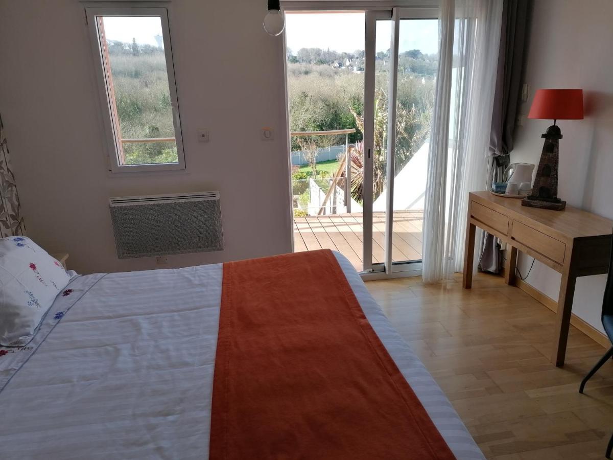 Bed and Breakfast Les Terrasses Du Ris Douarnenez Exterior foto